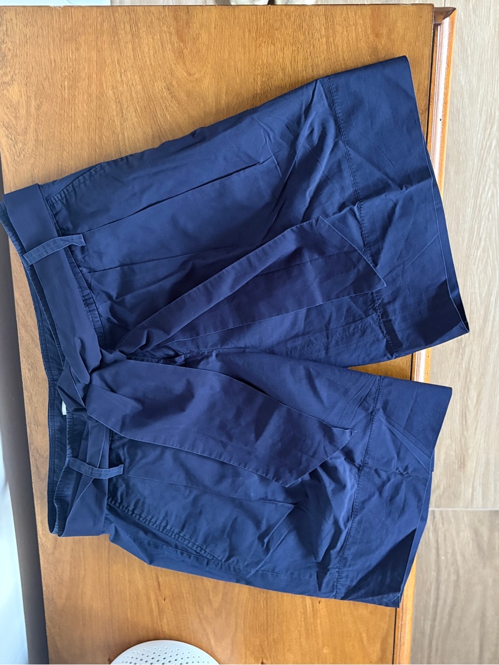 LOFT Navy Women's Tailored Chino Shorts